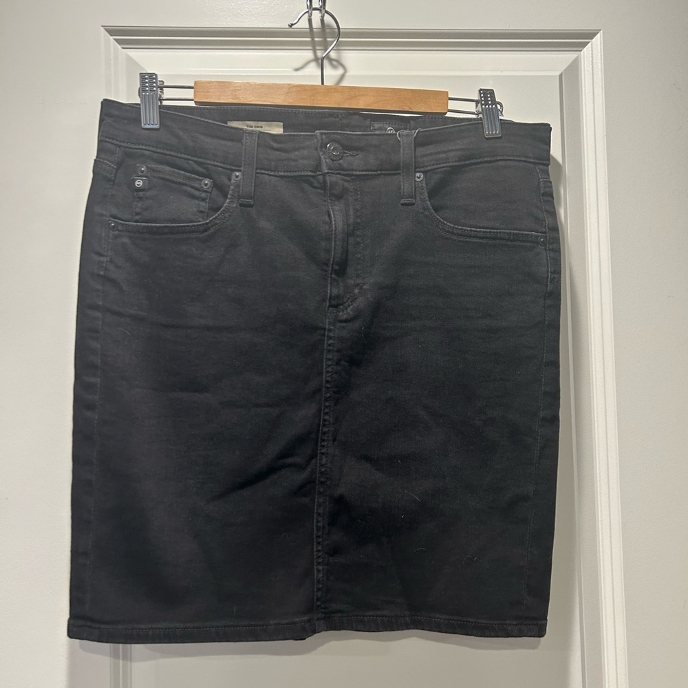 Adriano Goldschmied Black Pencil Skirt